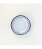 Premium Melamine Bowl with Blue Embossing - 18 x 4 cm
