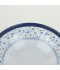 Premium Melamine Bowl with Blue Embossing - 20 x 8 cm