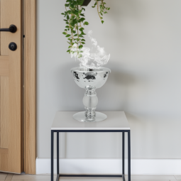 Distinctive silver incense burner - 2SS10-070