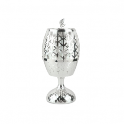 مبخرة استيل فضي بارتفاع 30 سم - 2SS10-105