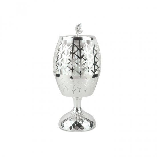 مبخرة استيل فضي بارتفاع 30 سم - 2SS10-105 مبخرة استيل فضي بارتفاع 30 سم - 2SS10-105