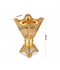 مبخرة معدن ذهبي بتصميم مميز و انيق - 2SS6-600 مبخرة معدن ذهبي بتصميم مميز و انيق - 2SS6-600