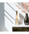 Honey and gold crystal candlestick - 2SS9-952 Honey and gold crystal candlestick - 2SS9-952