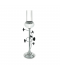 Silver candlestick, distinctive and elegant shape - 2UU10-116 Silver candlestick, distinctive and elegant shape - 2UU10-116