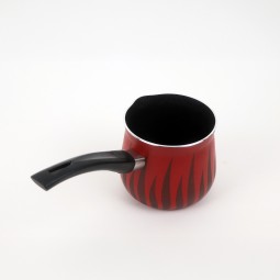 Coffee pot with black handle, 9.5cm