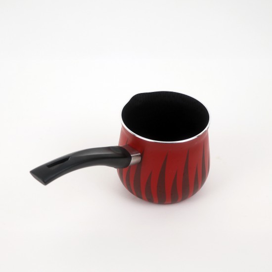 Coffee pot with black handle, 9.5cm