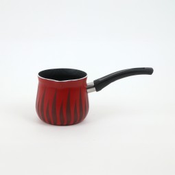 Coffee pot with black handle, 9.5cm