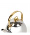 Stainless steel kettle with gold handle – 3 liter capacity Stainless steel kettle with gold handle – 3 liter capacity