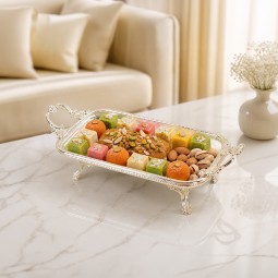 صحن الضيافة الفاخر -36*19*8سم-2M1M100430 صحن الضيافة الفاخر -36*19*8سم-2M1M100430