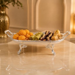 صحن الضيافة الفاخر -36*19*8سم-2M1M100432 صحن الضيافة الفاخر -36*19*8سم-2M1M100432