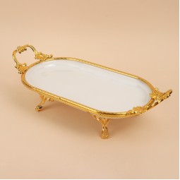 صحن الضيافة الفاخر -36*19*8سم-2M1M100436