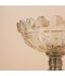 Luxury crystal serving dish with a gold base - 24*24*19.5cm - 2M1M200588