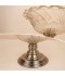 Luxury crystal serving dish with a gold base - 28*28*19cm - 2M1M200591