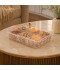 Acrylic divided serving dish - 40*28*18cm - 2M1F200115