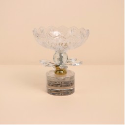 صحن تقديم كريستال فاخر -15*18سم-2M1M200714