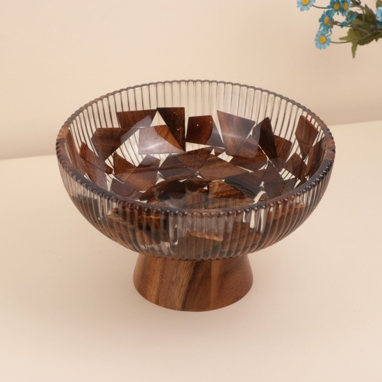 Luxury acrylic serving dish - 25*15cm - 2M1M600560