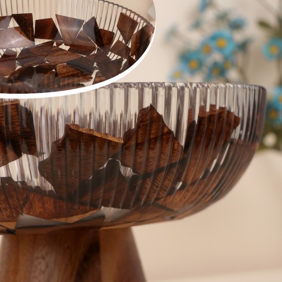 Luxury acrylic serving dish - 25*15cm - 2M1M600560