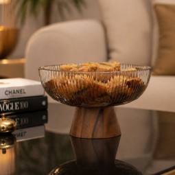 صحن تقديم اكريليك فاخرة -25*15سم-2M1M600560 صحن تقديم اكريليك فاخرة -25*15سم-2M1M600560