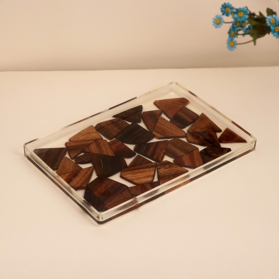 Luxury acrylic serving dish - 29.5×20.5×5cm - 2M1M600569 Luxury acrylic serving dish - 29.5×20.5×5cm - 2M1M600569