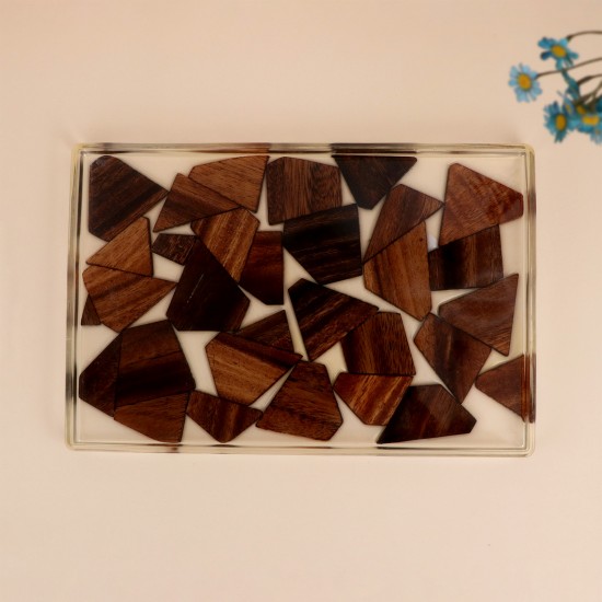 Luxury acrylic serving dish - 29.5×20.5×5cm - 2M1M600569 Luxury acrylic serving dish - 29.5×20.5×5cm - 2M1M600569