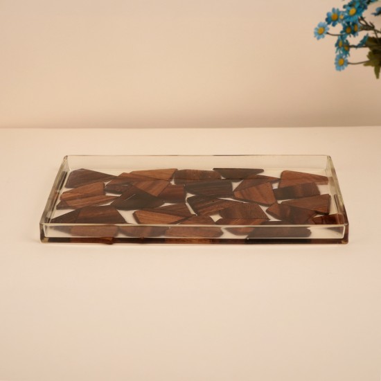 Luxury acrylic serving dish - 29.5×20.5×5cm - 2M1M600569 Luxury acrylic serving dish - 29.5×20.5×5cm - 2M1M600569