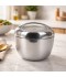 Steel food container with lid – 6 liter capacity