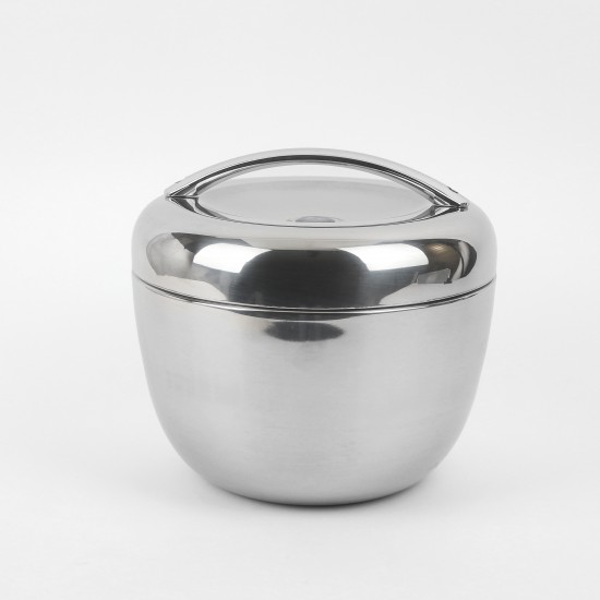 Steel food container with lid – 6 liter capacity
