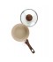 Pot with wooden handle - 20 cm capacity