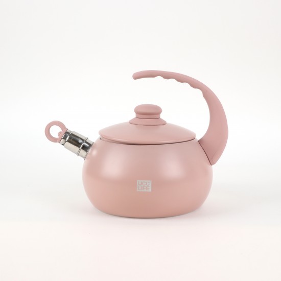 Pink granite cookware set - 14 pieces