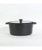 Black granite cookware set - 10 pieces