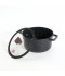 Black granite cookware set - 10 pieces