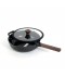 Black granite cookware set - 10 pieces
