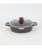 Luxury Granite Cookware Set - 10 Pieces, Brown