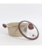 Luxury Granite Cookware Set with Glass Lid and Wooden Handles - 10 Pieces