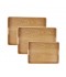 3-piece wooden tray set