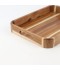 2-piece wooden tray set