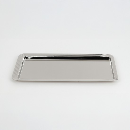 Serving tray and silver frame
