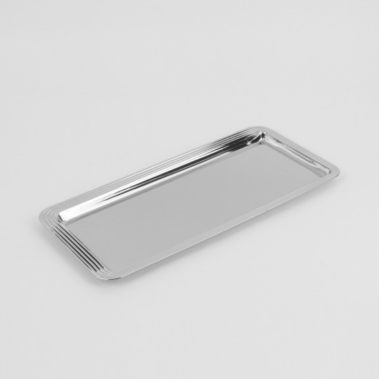 Serving tray and silver frame