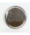 Elegant Steel Serving Tray - Round Design