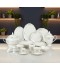 Luxury decorative porcelain dinnerware set, 60 pieces - for 6 people