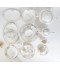 Luxury decorative porcelain dinnerware set, 60 pieces - for 6 people