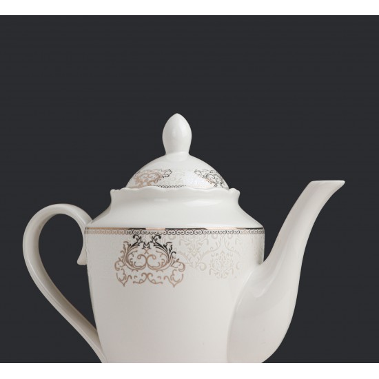 Luxury decorative porcelain dinnerware set, 60 pieces - for 6 people