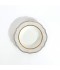 Luxury 70-Piece Porcelain Dinner Set - Classically Elegant Pattern, Serves 12
