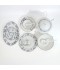 Luxury 70-Piece Porcelain Dinner Set - Classically Elegant Pattern, Serves 12 Luxury 70-Piece Porcelain Dinner Set - Classically Elegant Pattern, Serves 12