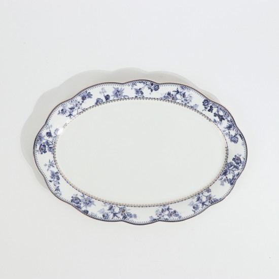 Luxury 70-Piece Porcelain Dinner Set - Classically Elegant Pattern, Serves 12 Luxury 70-Piece Porcelain Dinner Set - Classically Elegant Pattern, Serves 12