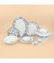 Luxury 70-Piece Porcelain Dinner Set - Classically Elegant Pattern, Serves 12 Luxury 70-Piece Porcelain Dinner Set - Classically Elegant Pattern, Serves 12