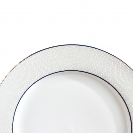 Luxury 105-piece dinnerware set – white design with an elegant gold frame Luxury 105-piece dinnerware set – white design with an elegant gold frame