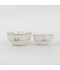 Luxury 105-piece dinnerware set – white design with an elegant gold frame Luxury 105-piece dinnerware set – white design with an elegant gold frame