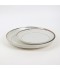 Luxury 105-piece dinnerware set – white design with an elegant gold frame
