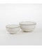 Luxury 105-piece dinnerware set – white design with an elegant gold frame